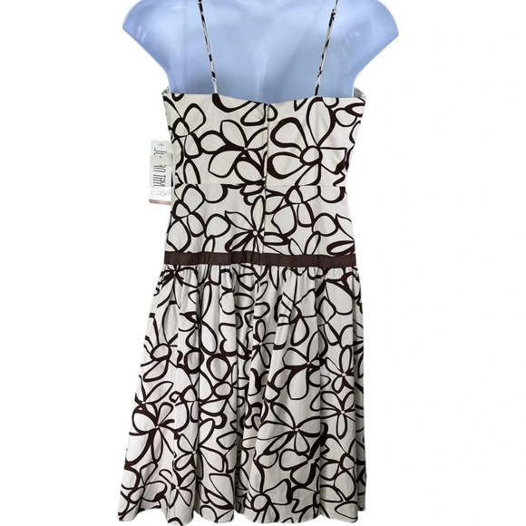 Julian Taylor Women’s Dress size 12 Cream and Brown - Picture 5 of 8